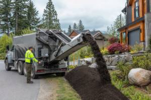Topsoil Delivery in Langford Compared: Dumping or Slinger Placement?